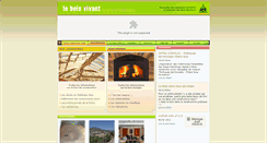 Desktop Screenshot of boisvivant.com